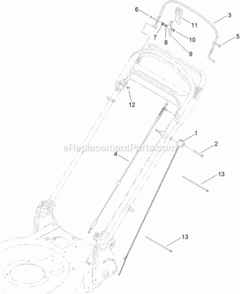 Part Location Diagram of 121-2347 Toro Bbc Harness Asm