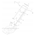 Handle Assembly Diagram and Parts List for 20377 2013 Toro Lawn Mower