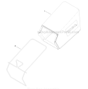 Rear Bag Assembly Diagram and Parts List for 20377 2014 Toro Lawn Mower
