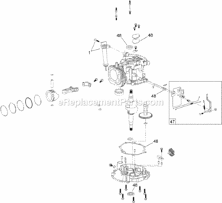 Dipstick_Brake_And_Governor_Arm_Assembly Diagram and Parts List for 20383 314000001 - 314999999 Toro Lawn Mower