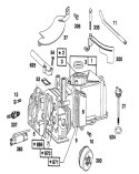 Engine Diagram and Parts List for 20432 39000001-39999999 - 1993 Toro Lawn Mower