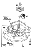 Page D Diagram and Parts List for 20432 39000001-39999999 - 1993 Toro Lawn Mower