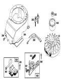 Page G Diagram and Parts List for 20434 3900001-3999999 - 1993 Toro Lawn Mower