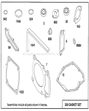 Page D Diagram and Parts List for 20438 39000001-39999999 - 1993 Toro Lawn Mower