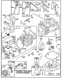 Page D Diagram and Parts List for 20439WF 39000001-39999999 - 1993 Toro Lawn Mower