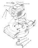 Engine Assembly Diagram and Parts List for 20439 49000001-49999999 - 1994 Toro Lawn Mower