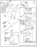 Page E Diagram and Parts List for 20439 49000001-49999999 - 1994 Toro Lawn Mower