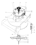 Part Location Diagram of 221-465 Toro Engine (TNT120-12002)