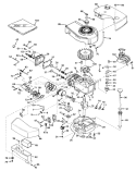 Part Location Diagram of 31947 Tecumseh Gear Assembly, Governor