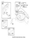 Page M Diagram and Parts List for 20441 5900001-5999999 - 1995 Toro Lawn Mower