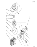 Part Location Diagram of 93-4305 Toro Rope - Grey 88 5/8