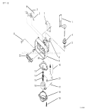 Carburetor Assembly Diagram and Parts List for 20441 5900001-5999999 - 1995 Toro Lawn Mower
