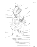 Engine Assembly Diagram and Parts List for 20441 5900001-5999999 - 1995 Toro Lawn Mower