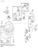 Page G Diagram and Parts List for 20441 5900001-5999999 - 1995 Toro Lawn Mower