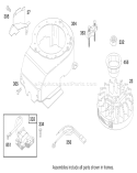Page J Diagram and Parts List for 20445 7900001-7999999 - 1997 Toro Lawn Mower