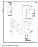 Page F Diagram and Parts List for 20445 7900001-7999999 - 1997 Toro Lawn Mower