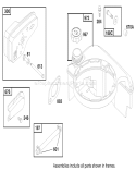 Page I Diagram and Parts List for 20445 7900001-7999999 - 1997 Toro Lawn Mower