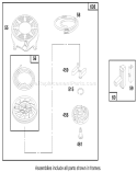 Page G Diagram and Parts List for 20449 7900001-7999999 - 1997 Toro Lawn Mower