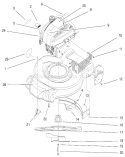 Part Location Diagram of 98-7131 Toro Label - Speed Control F/W