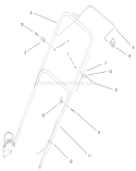 Part Location Diagram of 321-52 Toro .250-20X1.625 Hh Screw