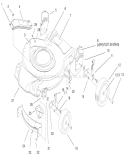 Part Location Diagram of 98-7145 Toro Wheel Assembly 7" Gray