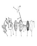 Rewind Starter No. 590519 Diagram and Parts List for 20451 6000001-6999999 - 1976 Toro Lawn Mower