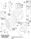 Engine Briggs & Stratton Model 12h802-1758-E1 Diagram and Parts List for 20452 8900001-8999999 - 1998 Toro Lawn Mower