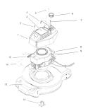 Part Location Diagram of 93-0245 Toro Decal - Deck