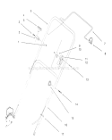 Part Location Diagram of 93-0253 Toro Cable - Brake