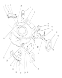 Part Location Diagram of 16-9259 Toro Housing W/Decals