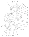 Housing Assembly Diagram and Parts List for 20457 7900001-7999999 - 1997 Toro Lawn Mower