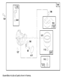 Page F Diagram and Parts List for 20457 7900001-7999999 - 1997 Toro Lawn Mower