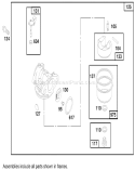 Page F Diagram and Parts List for 20448 7900001-7999999 - 1997 Toro Lawn Mower