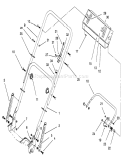 Part Location Diagram of 93-3697 Toro Decal - Console