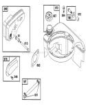 Page N Diagram and Parts List for 20463 6900001-6999999 - 1996 Toro Lawn Mower