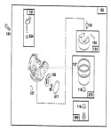 Page D Diagram and Parts List for 20463 6900001-6999999 - 1996 Toro Lawn Mower