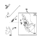 Page F Diagram and Parts List for 20463 6900001-6999999 - 1996 Toro Lawn Mower