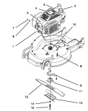 Part Location Diagram of 93-3699 Toro Decal - Recoil