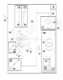 Page D Diagram and Parts List for 20464 6900001-6999999 - 1996 Toro Lawn Mower