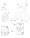 Page H Diagram and Parts List for 20464 6900001-6999999 - 1996 Toro Lawn Mower
