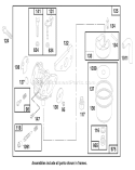 Page D Diagram and Parts List for 20464 7900001-7999999 - 1997 Toro Lawn Mower