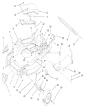 Part Location Diagram of 98-8702 Toro Housing