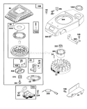 Page V Diagram and Parts List for 20465 5900001-5999999 - 1995 Toro Lawn Mower