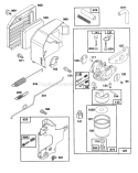 Page AB Diagram and Parts List for 20465 5900001-5999999 - 1995 Toro Lawn Mower
