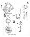 Page G Diagram and Parts List for 20465 5900001-5999999 - 1995 Toro Lawn Mower