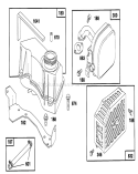 Page I Diagram and Parts List for 20465 5900001-5999999 - 1995 Toro Lawn Mower