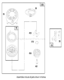Starter Diagram and Parts List for 20470 7900001-7999999 - 1997 Toro Lawn Mower