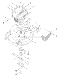 Engine Diagram and Parts List for 20470 7900001-7999999 - 1997 Toro Lawn Mower