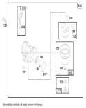 Page E Diagram and Parts List for 20470 7900001-7999999 - 1997 Toro Lawn Mower