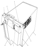 Bag Assembly Part Diagram and Parts List for 20472 6900001-6999999 - 1996 Toro Lawn Mower